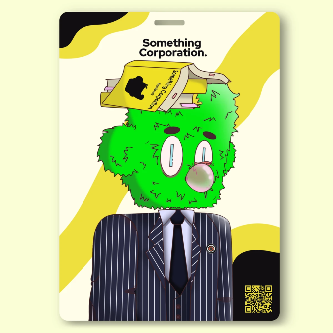 Amko80's tweet image. There is SOMETHING about this chain, this community, this NFT, and its art. SOMETHING makes me feel that I&apos;m part of the bigger picture. If you have the same feeling join @SmthngCorpNFT and mint today @ 3pm UTC 
#NFT #cardano #WAWS