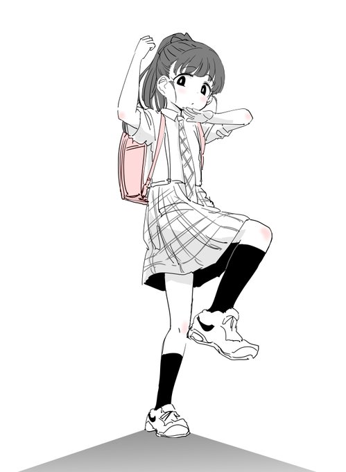 ファンボックスに『POLYSICSの「I My Me Mine」を踊る福山舞ちゃん』リクエストが来たので描きました 