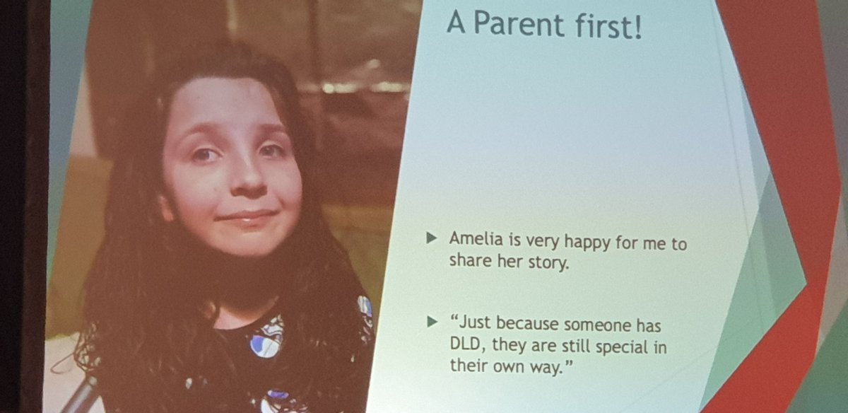<a href="/Karmaviolet12/">Claire Hoyle</a> a parent of a child with DLD speaking also as parent engagement officer of <a href="/afasic/">Afasic</a> talking to us of the award winning #DLDTogether