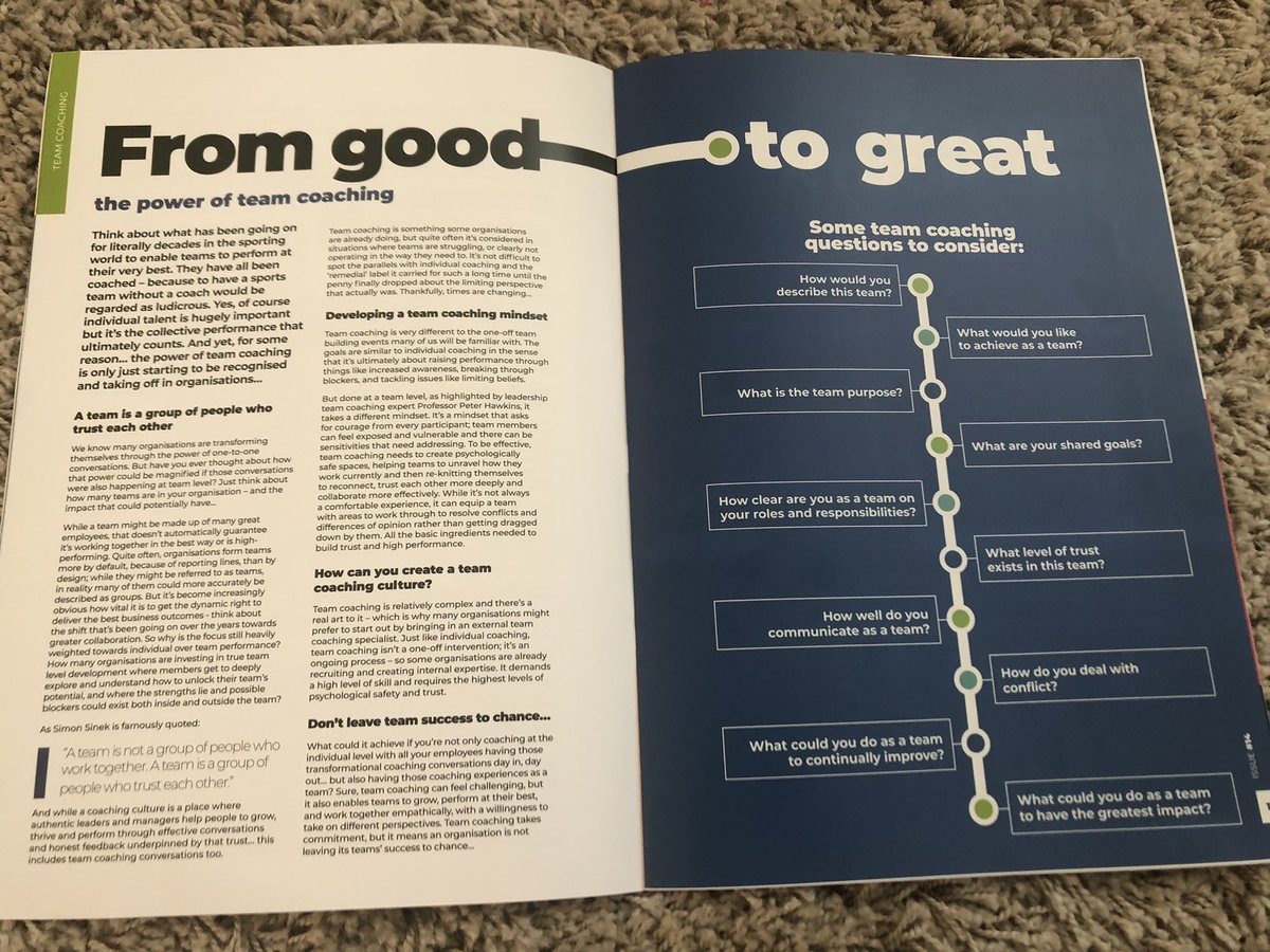 Ohhhhhhhh this arrived this morning - coffee and reflection time <a href="/jo_wright_/">Jo Wright</a> #coaching #LeadershipDevelopment #culture