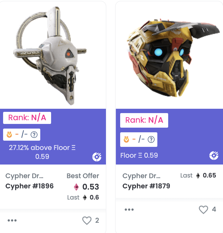 FreshDaddyWayne's tweet photo. Make that 2 @ColliderCraft Cypher's! #NFTs #collidercraftworks #Cypher #FreshAlpha #NFTCommunity https://t.co/35W8UKrdSS