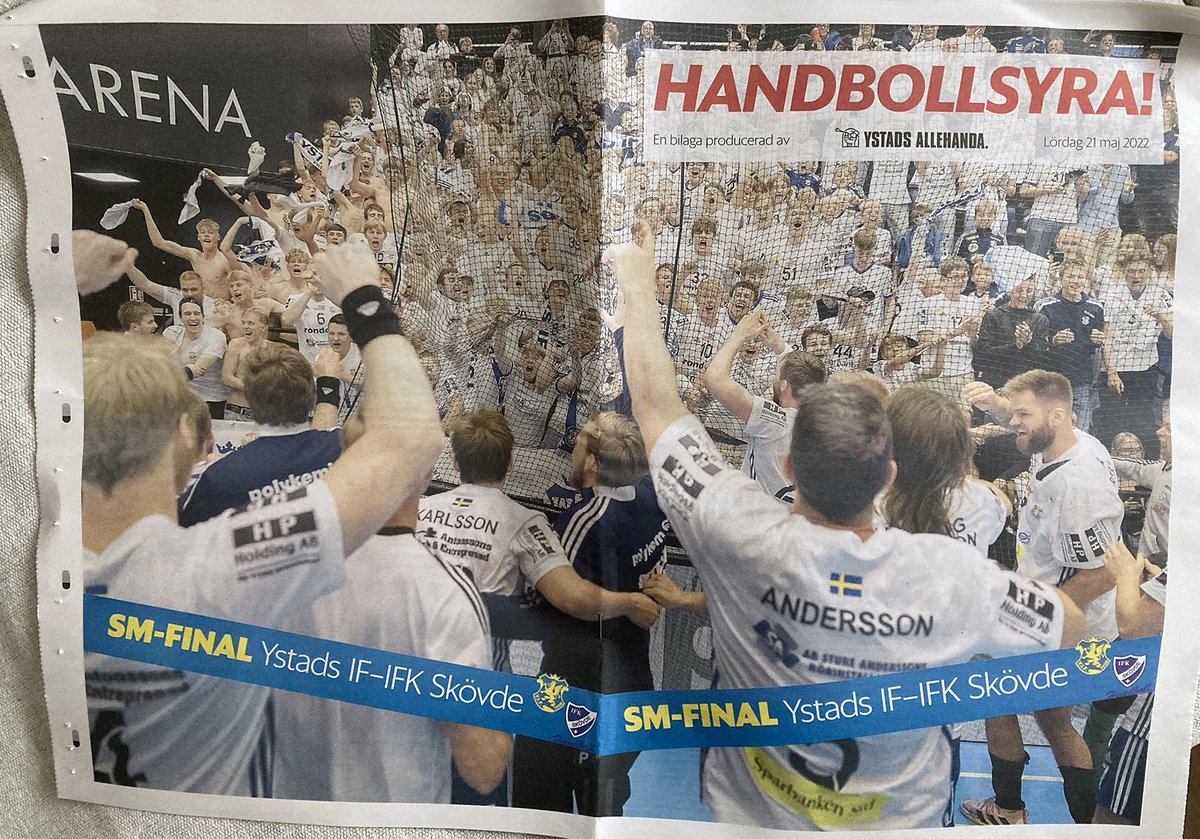 20-sidig bilaga om handbollsfesten i Ystad.
ystadsallehanda.se/sport/vita-hja…