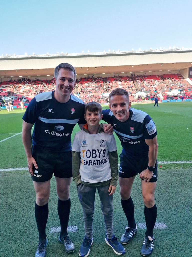 Tobys Bearathon (@tbearathon) on Twitter photo I had the BEST night ever!! 33km is going to easy with all the support I got!! Thankyou <a href="/BristolBears/">Bristol Bears 🐻</a> and fans!! <a href="/slickbristol/">Slick Bristol</a> <a href="/craigcapes/">Craig Capel</a> <a href="/ThomasTainton/">Tom Tainton</a> <a href="/downsyofficial/">Ian Downs</a> (for organising) <a href="/willcapon2/">Will Capon</a> and Yann for helping collect. 🙌🙌❤️❤️
<a href="/premrugby/">Premiership Rugby</a> <a href="/RFU/">Rugby Football Union</a> <a href="/ExeterChiefs/">Exeter Chiefs</a> I had the BEST night ever!! 33km is going to easy with all the support I got!! Thankyou <a href="/BristolBears/">Bristol Bears 🐻</a> and fans!! <a href="/slickbristol/">Slick Bristol</a> <a href="/craigcapes/">Craig Capel</a> <a href="/ThomasTainton/">Tom Tainton</a> <a href="/downsyofficial/">Ian Downs</a> (for organising) <a href="/willcapon2/">Will Capon</a> and Yann for helping collect. 🙌🙌❤️❤️
<a href="/premrugby/">Premiership Rugby</a> <a href="/RFU/">Rugby Football Union</a> <a href="/ExeterChiefs/">Exeter Chiefs</a>