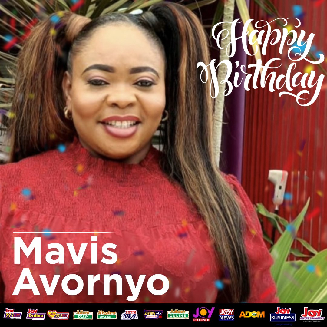 Adom1063fm's tweet photo. Happy #birthday 🎂 🥳 🎉 @mavisamanor5 #FireLady Mrs. Mavis Avornyo. More grace and God's blessings, afehyia pa 🙏 https://t.co/MwAnOmr0mU
