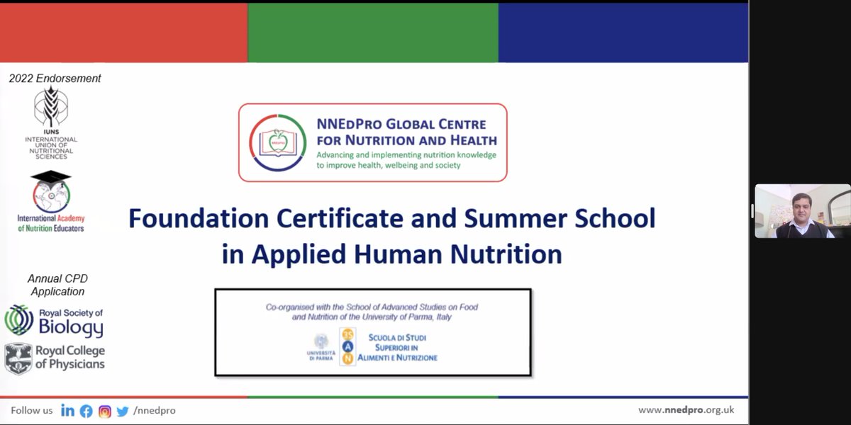 nnedpro's tweet photo. ⭐️NNEdPro Summer School - Live Session 3⭐️

GLOBAL AND PUBLIC HEALTH NUTRITION POLICY, PRACTICE AND CASE STUDIES 🌏

We are about to get going for today's summer school session, stayed tunes for updates throughout the day 🤩

#NNEdPro https://t.co/Otev3SGNDM