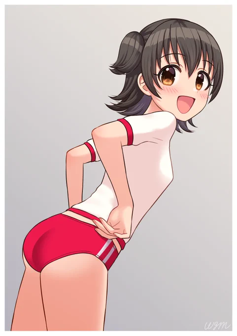 ブルマの赤城みりあちゃん
リクエストありがとうございました❤️
差分はファンボックスにアップします。
#Skeb #comission 