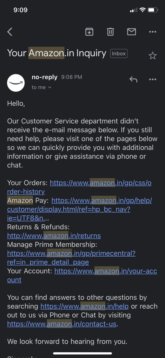 meenugulati's tweet photo. @AmazonHelp What will you say about this? Fix your systems madam, stop blaming innocent customers! https://t.co/cZNjtYFfKU