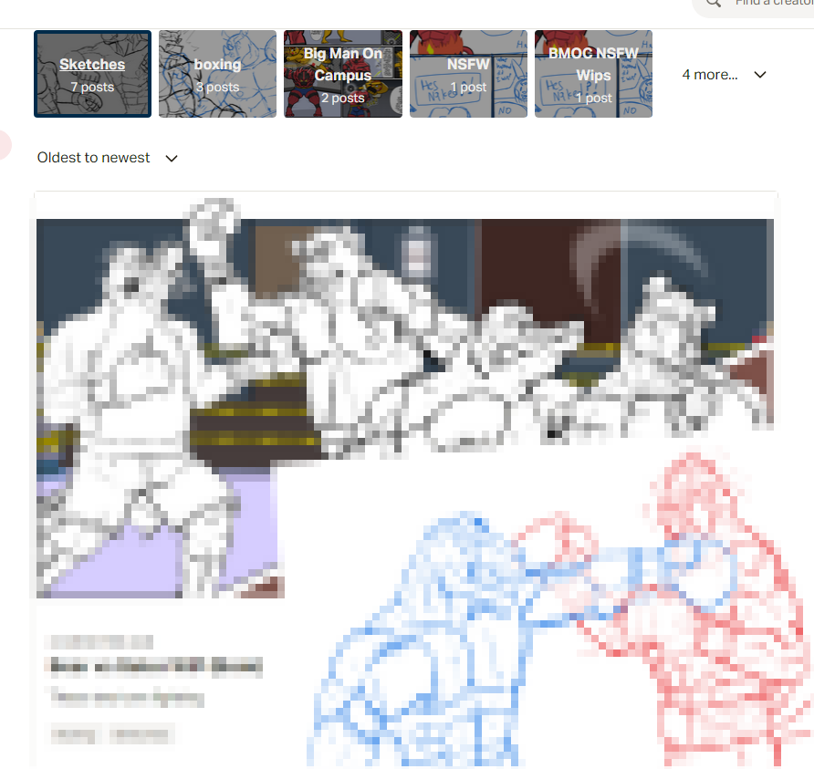 Nanothehedgehog's tweet image. Comic pages as soon as theyre finished? Upcoming page wips? Full art wips? Monthly Polls and raffles?
Pages will be made public in chapters, with a Patreon ill be able to focus on my content, comics, pics, animations, models, and more?
patreon.com/Hunterhusky