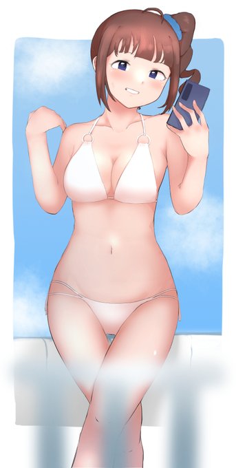 奈緒と海行きたいね 