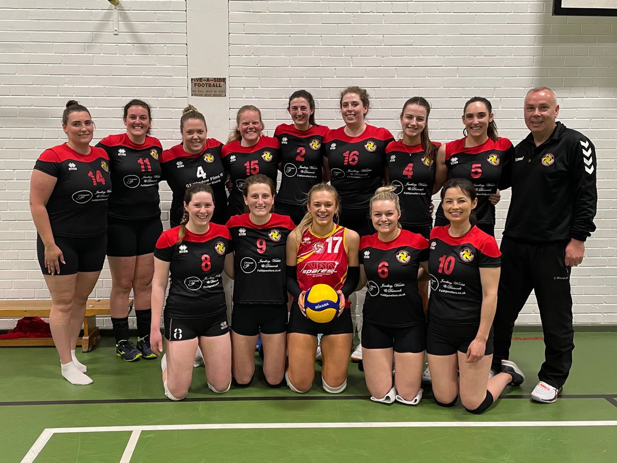 The volleyball season has finished 
And the Aztecs ladies finished joint top of the NI league on equal points and lost the league on points difference. 
Losing 1 game all season. 
Well Done to Fireblades.