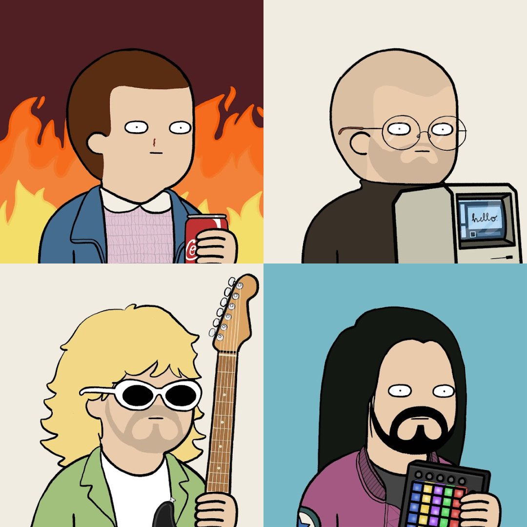Mindblowon_io's tweet photo. Guess who these Special Weirdos are inspired by👀 https://t.co/ciEd4XSssL