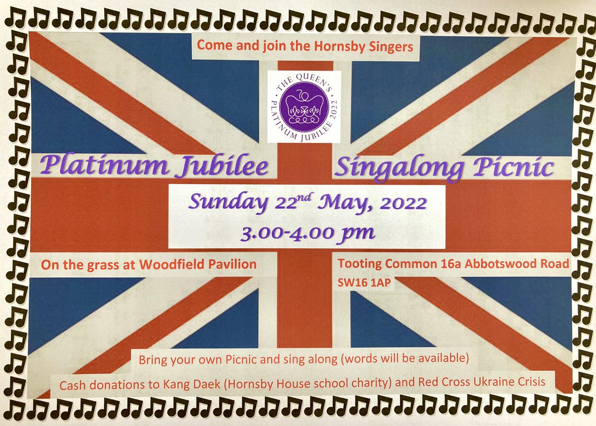 What a fabulous weekend @WoodfieldPav - Big Green Day on Saturday and a Platinum Jubilee Singalong Picnic on Sunday!
#PlatinumJubilee 🎵Come and join us🎶