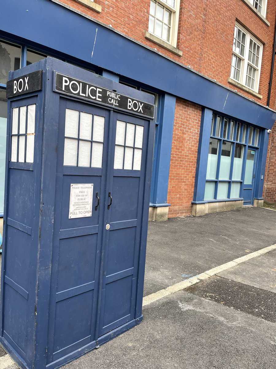 totallysk's tweet photo. Dr Who on the Underbanks 👏👏 https://t.co/s6qenunAkY