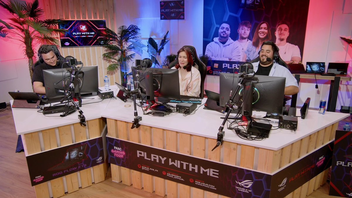 ASUS_ROG_FR's tweet image. La soirée #PlayWithMe hier avec le #ROGFlow Z13 c&apos;était le feu 🔥 Vous l&apos;avez manqué ? C&apos;est l&apos;heure de vous rattraper pendant la pause-déjeuner !

👉 fr.rog.gg/PlayWithMe