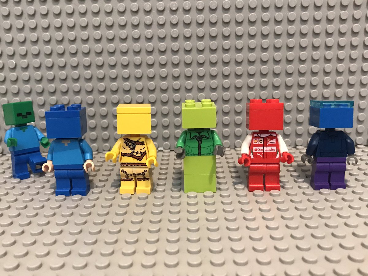 drifty__9's tweet photo. So I made some #colourcrew Lego minifigures, I didnβt have the right pieces so I had to improvise https://t.co/DnBfBFqXru