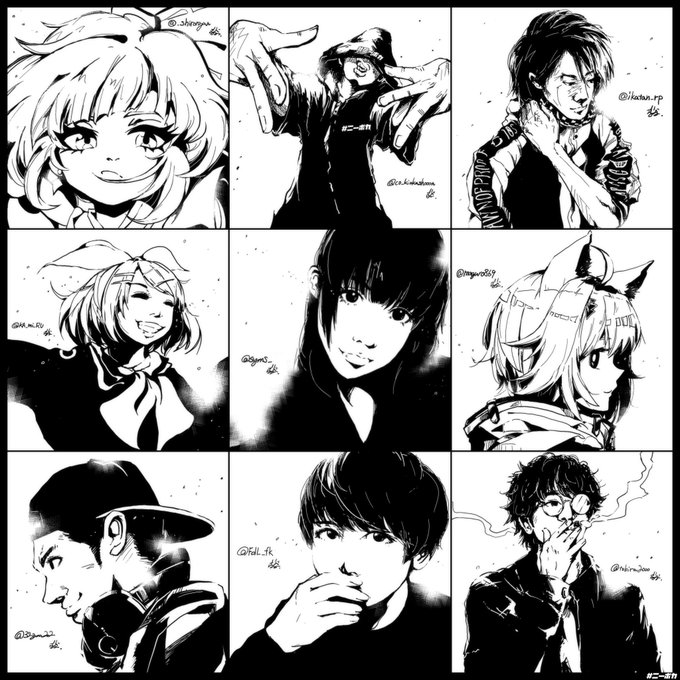 大変今更ですが…先日、新潟の才能軍団(@niigata_vocalo)各位を描いていたんですよ。
なにぃ、やっちまったワタシは
黙って6/4(土)配信イベントに参加だ。#ニーボカ
https://t.co/ZrPtMZVBv0
各位
@syms__
@KA_mi_RU 
@co_kiakashooon
@ikatan_rp
@_shironyan
@32you22
@FdL_fk
@maguro869
@tobira2000 