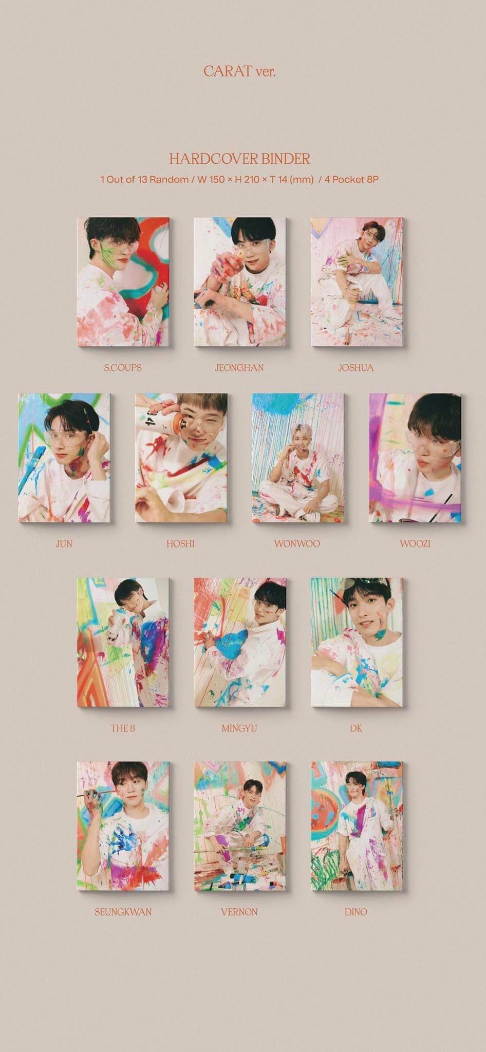 SEVENTEEN 大人し ディノ face the sun カラット盤 carat盤