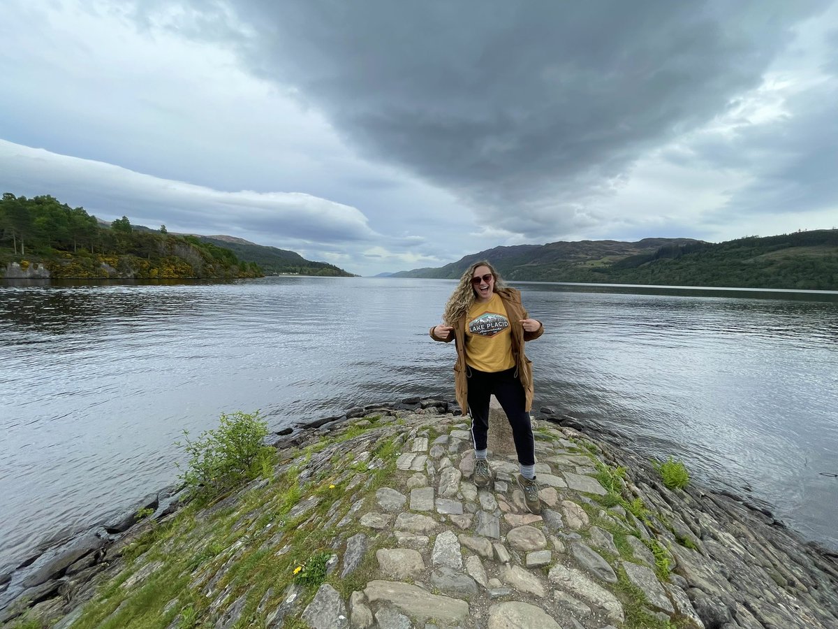 tinaguess11's tweet photo. Nessie told me to say hi to Champ and Lake Placid π #LochNessMonster #LakeChamplain https://t.co/X4tgelvvgL