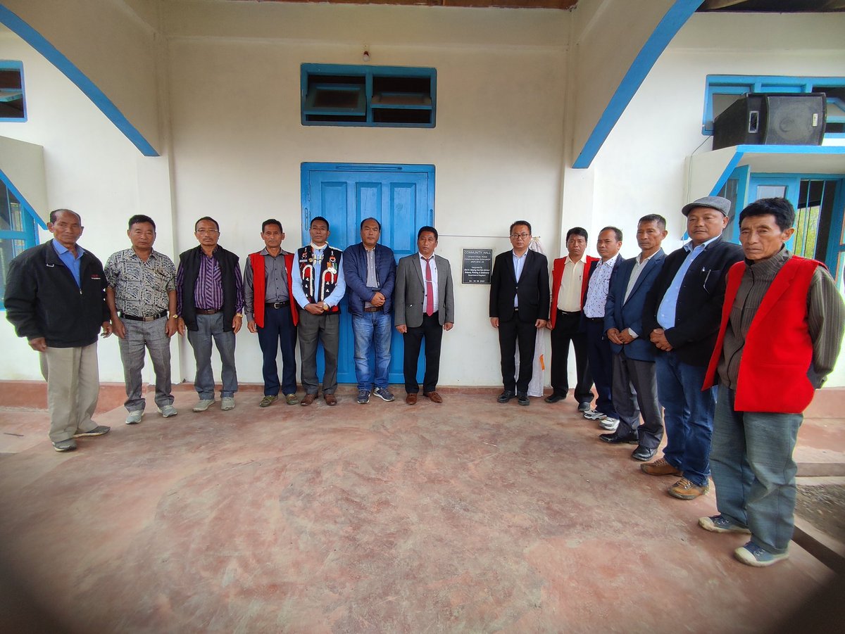 I congratulate the Community of Langnok people for the successfully construction of Community Hall and urged the community to unite, as development come through cooperation.