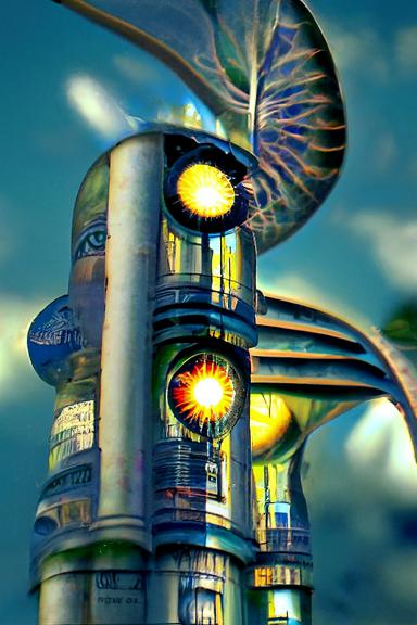 CosmicHorror77's tweet photo. "EyeBeing™ Tower of Galdrux" - made with @NightCafeStudio 

https://t.co/uKfTrunfWV

#aiart #nightcafe #digitalart 
#CosmicallyLiminal 
#Galdrux #TG23 #Dataplex #MKSec #LiminalSec https://t.co/sNqt21xyKm