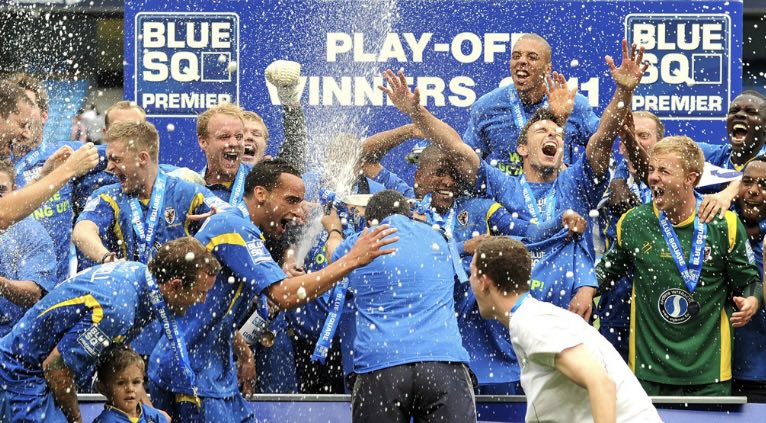 𝙄𝙩 𝙤𝙣𝙡𝙮 𝙩𝙤𝙤𝙠 𝙣𝙞𝙣𝙚 𝙮𝙚𝙖𝙧𝙨! 🎶

Today marks 11 years since we reclaimed our place in the Football League against all the odds 🟡🔵

#AFCW