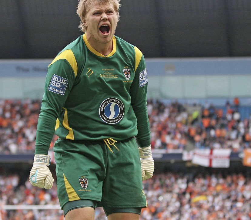 AFCWimbledon's tweet photo. 𝙄𝙩 𝙤𝙣𝙡𝙮 𝙩𝙤𝙤𝙠 𝙣𝙞𝙣𝙚 𝙮𝙚𝙖𝙧𝙨! 🎶

Today marks 11 years since we reclaimed our place in the Football League against all the odds 🟡🔵

#AFCW https://t.co/rmU77Lc0ki