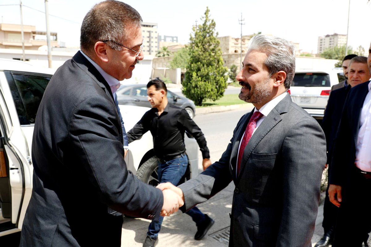 hadi_bedir's tweet photo. Bügün Sn.Aydin maruf (ITC) 
Yürütme Kurulu Üyesinin  önderliğinde (KYB)den bir heyet karşıladık. https://t.co/dZsmTnaFr3