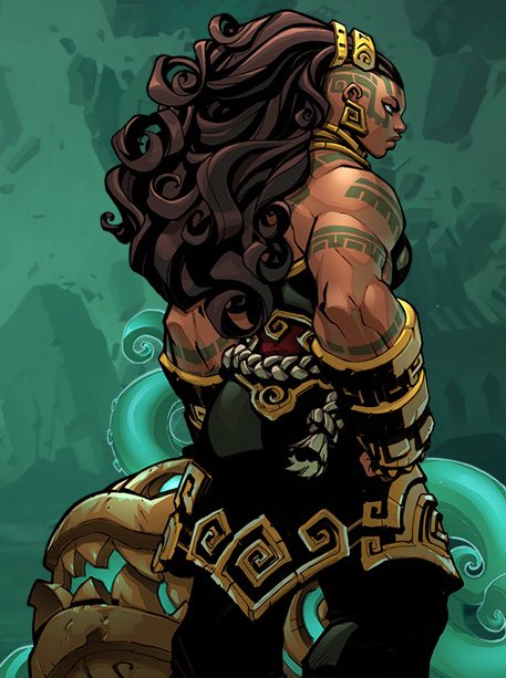 My fanart of Illaoi from League of Legends. One of My gav