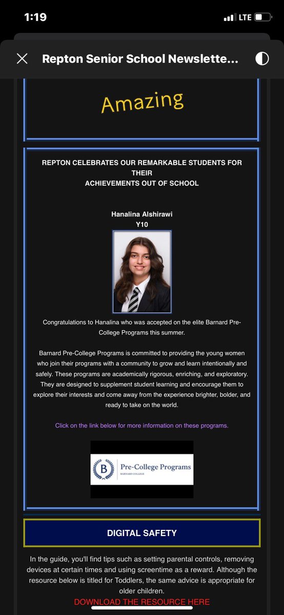 Thani75's tweet image. Proud of you habibiti 
Daughters are different
Love my sons a lot @atalshirawi don&apos;t comment 
#reptonuae #precollegeprograms #daughtersaredifferent