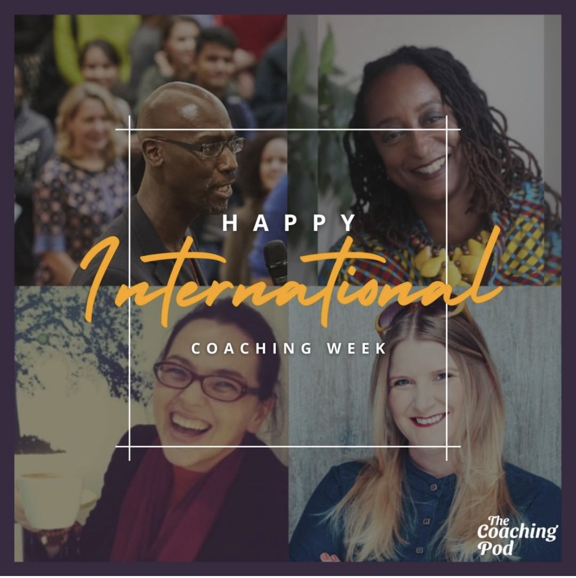 RasheedOgunlaru's tweet photo. Happy #InternationalCoachingWeek and my deep thanks to the amazing #CoachingStars who have / are giving talks @thecoachingpod_ to help coaches flourish. @FionaHarrold @limitlesszone @The_Soul_Matrix @nickwilliams1 @JenniferGarrett @AnnSkidmore ⭐️ 👉🏼https://t.co/2II8udFvyq https://t.co/dMtcHfa3AZ