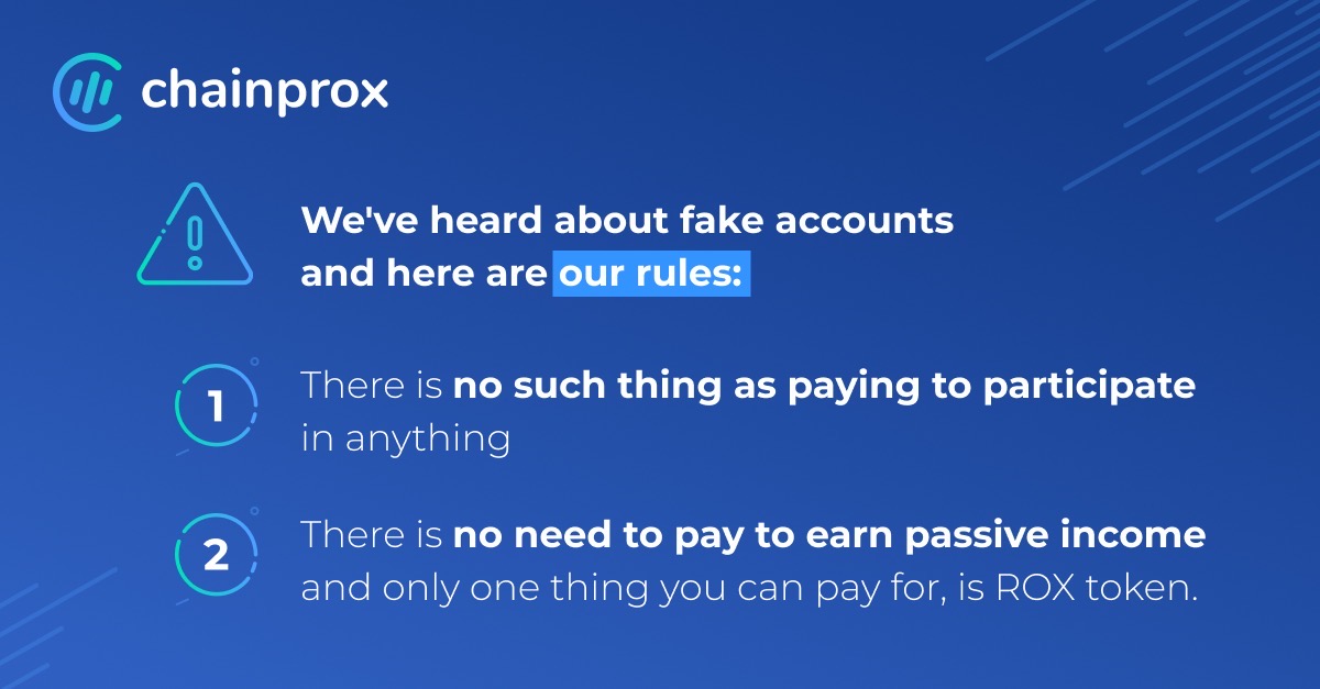 Our main goal is to make you feel SAFE online 🤗

Below is a short reminder of important rules for our followers 📝🛡

#safety #cryptocurrency #passiveincome