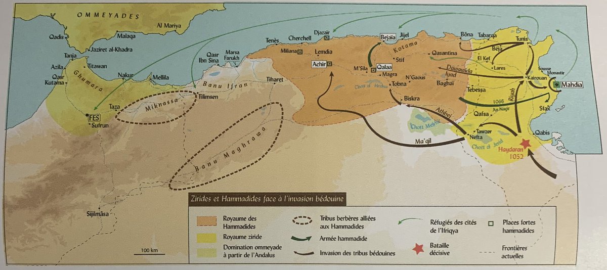 AlMutazAlMudari's tweet photo. L’entrée des Banū Hilāl et de leurs alliés au Maghreb (XIème siècle) https://t.co/EOIAvyRHGK