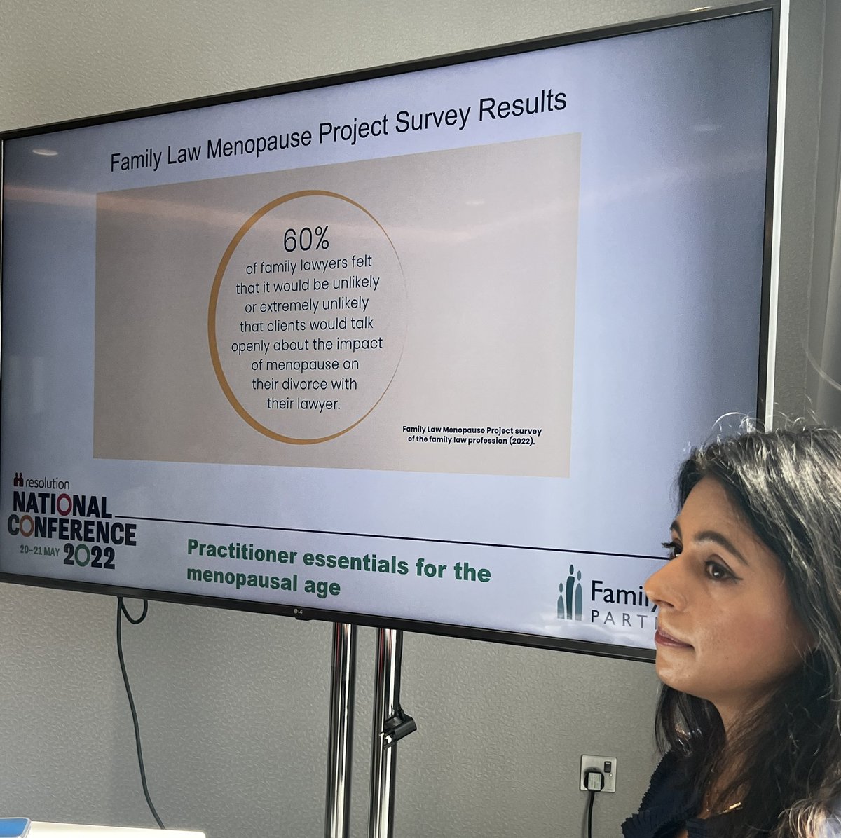 Menopause needs to be spoken about more by lawyers too - peak age of divorce is mid 40s to 55. Great work already being done in this area by <a href="/ShahzadyLaw/">Farhana Shahzady</a> #ResConf22