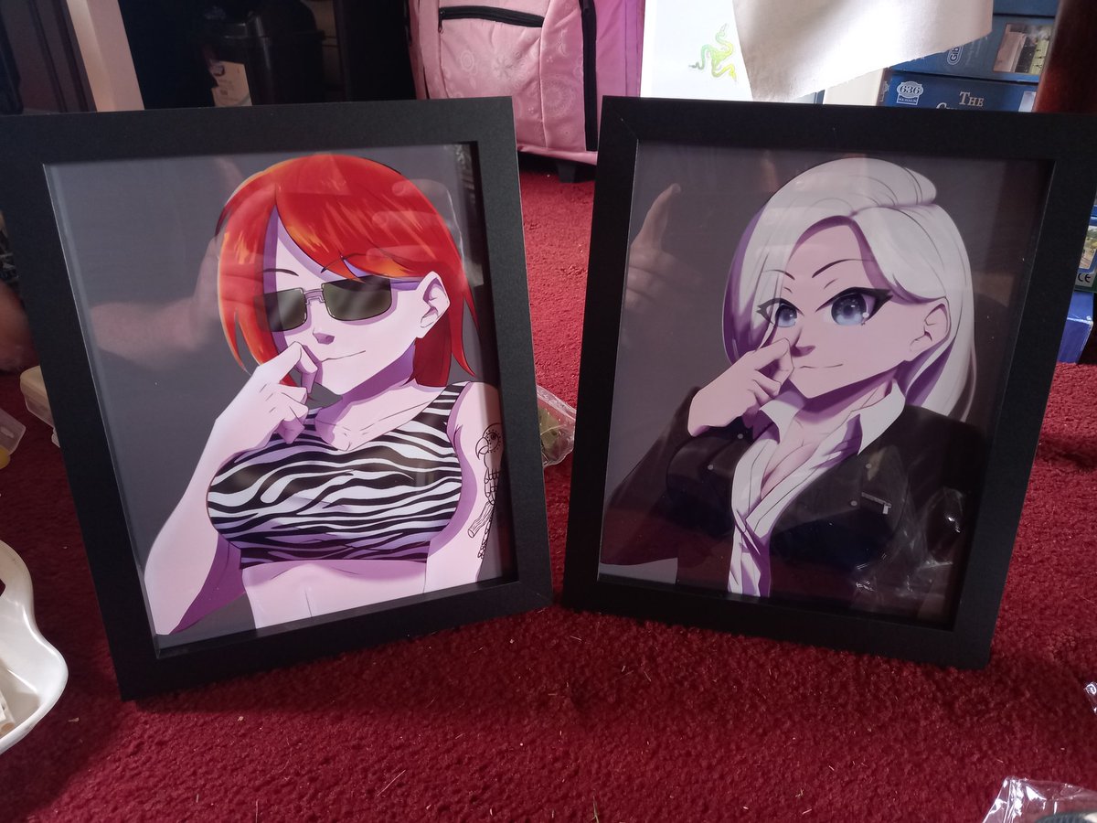 Got some art printed off and put into frames. From the talented <a href="/NataliaTani3/">𝓝𝓪𝓽𝓪𝓵𝓲𝓪🌈(𝓒𝓸𝓶𝓶𝓲𝓼𝓼𝓲𝓸𝓷'𝓼 𝓸𝓹𝓮𝓷)</a>