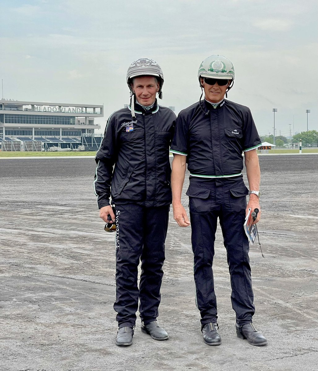 🙂 One of the best! 🌟👌 Jorma Kontio is in town! We got to spendera some time together and trained some of our 2 year olds <a href="/TheMeadowlands/">Meadowlands Racing</a> 💫