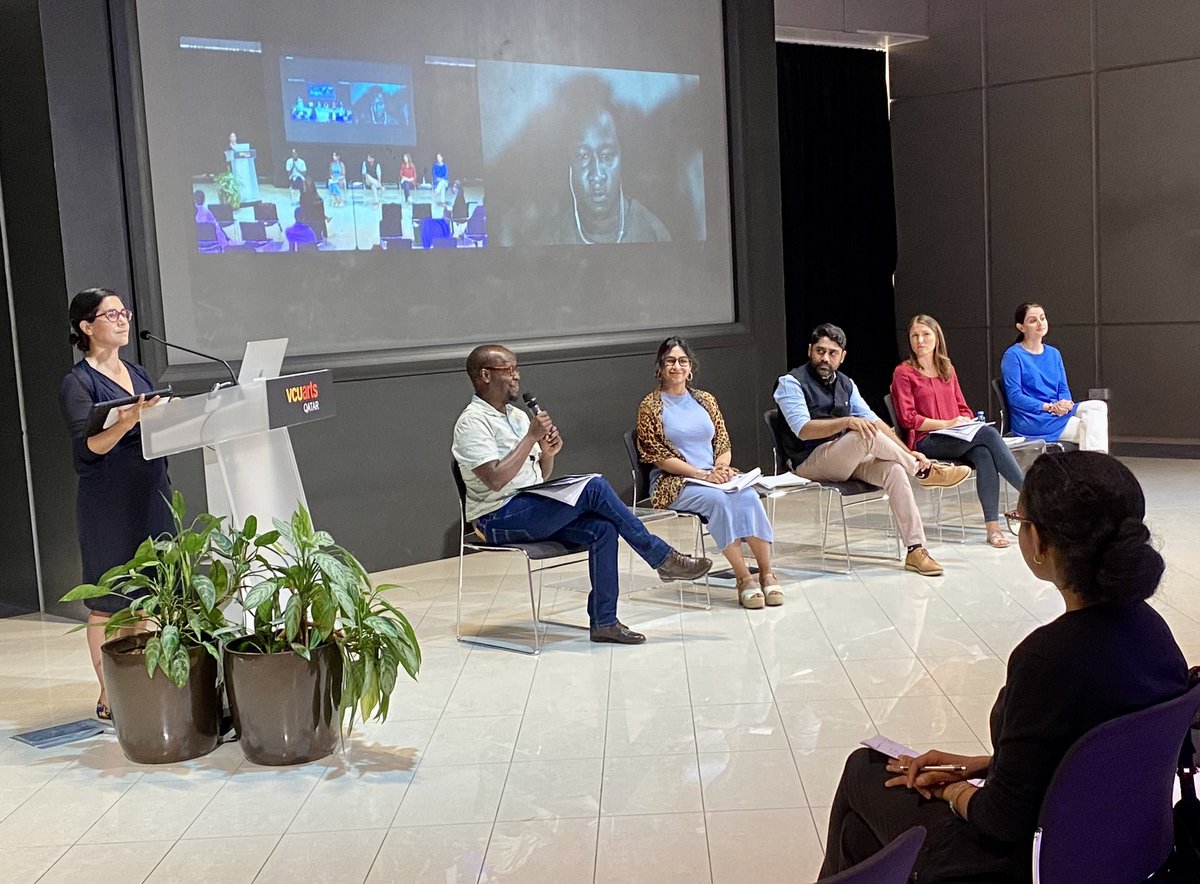 Participants at the panel discussion on Architectural Cultures