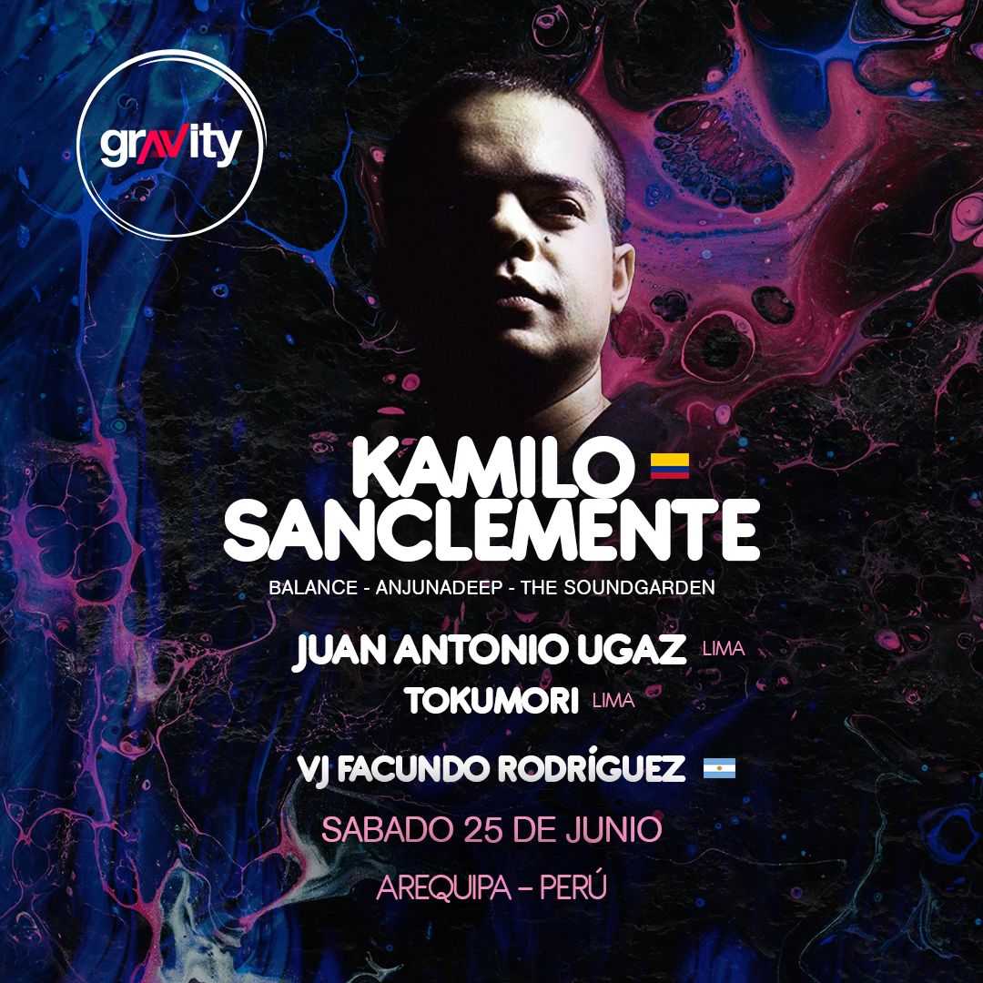 Very happy to announce that on June 25 Kamilo Sanclemente for the first time in Peru will be delighting us with his music thanks to @gravitymusicperu at @el_jardinaqp in Arequipa #electronicmusic #melodictechno #melodichouse #techno #music #Musica #progressivehouse https://t.co/NIIFm4thbW