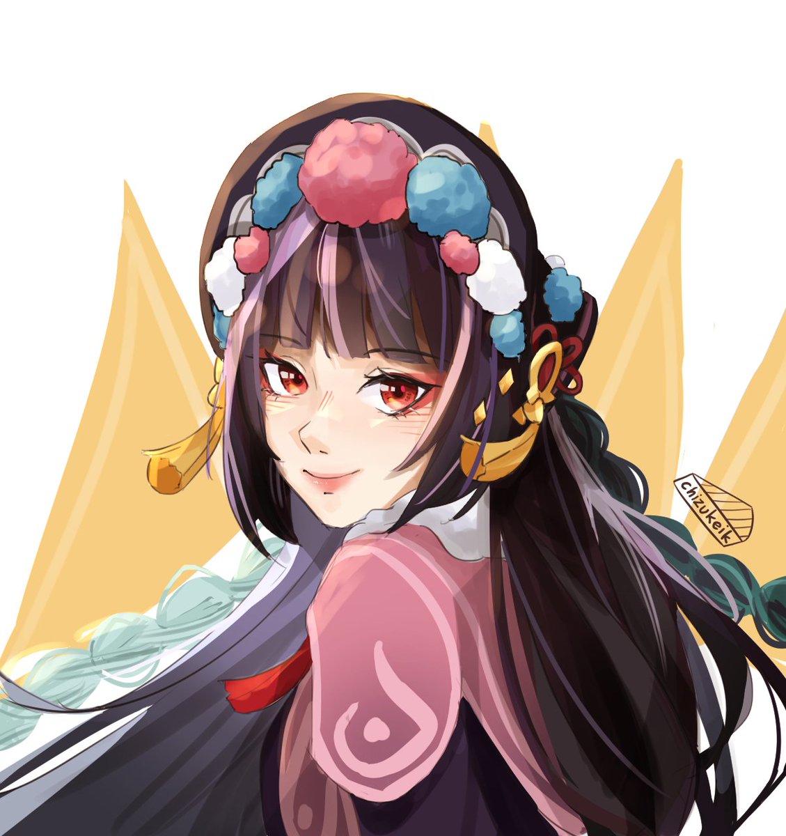 happy yunjin day!! 🥳🧡
 #yunjin #GenshinImpact #雲菫生誕祭2022 #原神