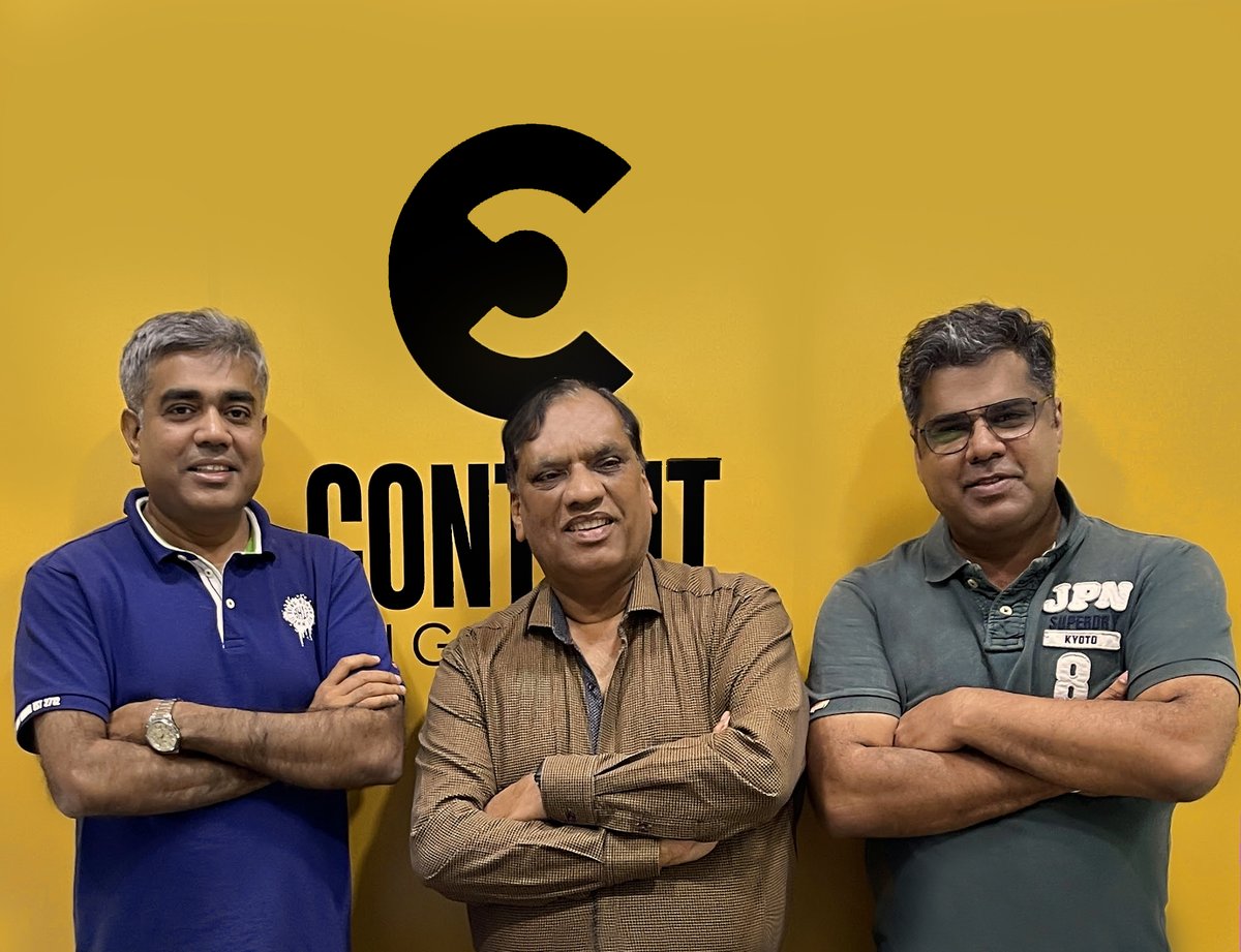 The mentor/ideator/creator/producer of films including #Gadar #Dhaakad, #Mulk, #Apne2 & the forthcoming remake of Malayalam film #Joseph starring #SunnyDeol. A super-strong pillar of the Movie Industry, Mr. #KamalMukut visits the #ContentEngineers Office
@Utpal24x7 @ContentEngr