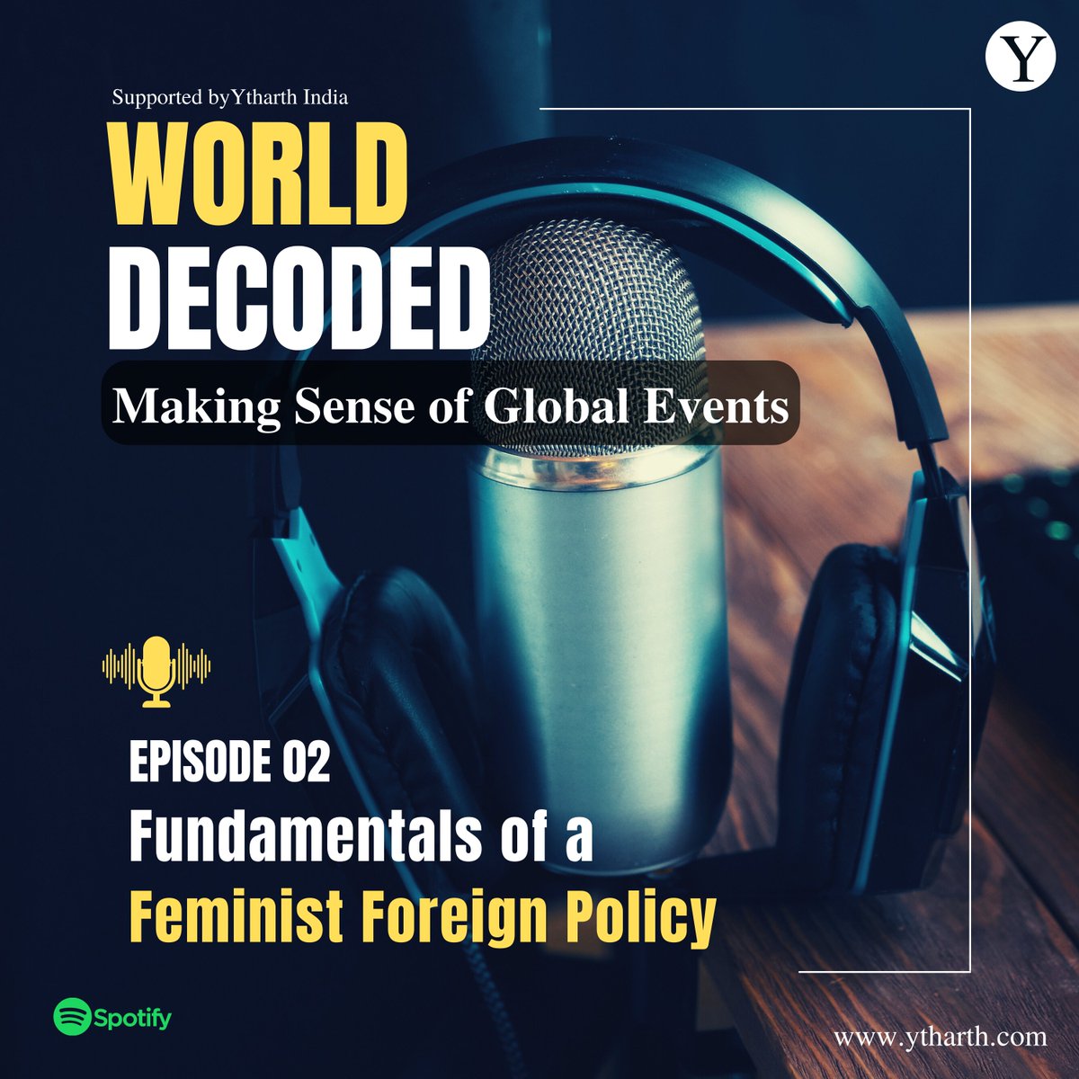 decoded_world's tweet image. Episode 02 : Fundamentals of a Feminist Foreign Policy
open.spotify.com/episode/0OA8in…
#feminism #feministforeignpolicy 
@theidlethinker