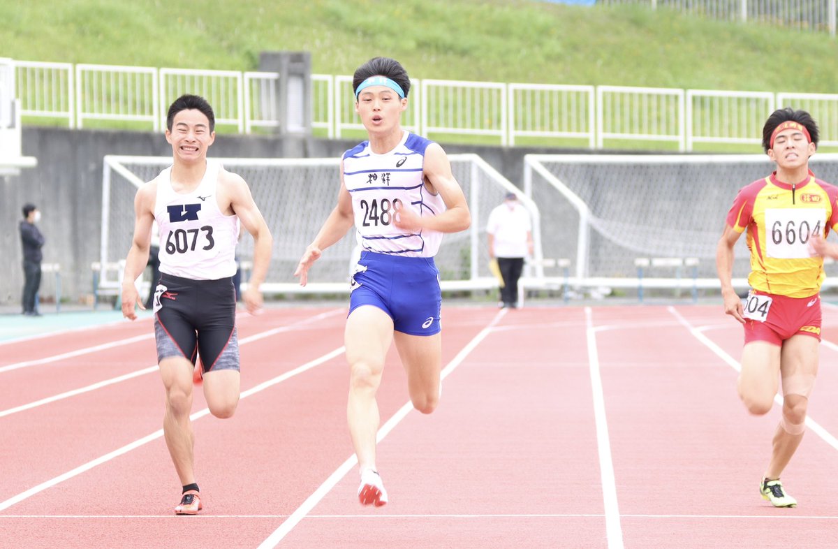 【陸上・インターハイ神奈川予選】
男子200mは、100mに続いて中谷颯汰（相洋3）が自己ベストの21秒50で勝ち、2冠達成！「2冠は狙っていました。自信もあった」と話し、リラックスしてレースを楽しんだ。神奈川最速スプリンターが辿り着きたいのは、インハイ決勝の舞台だ。 #相洋 #タウンニュースNEXT