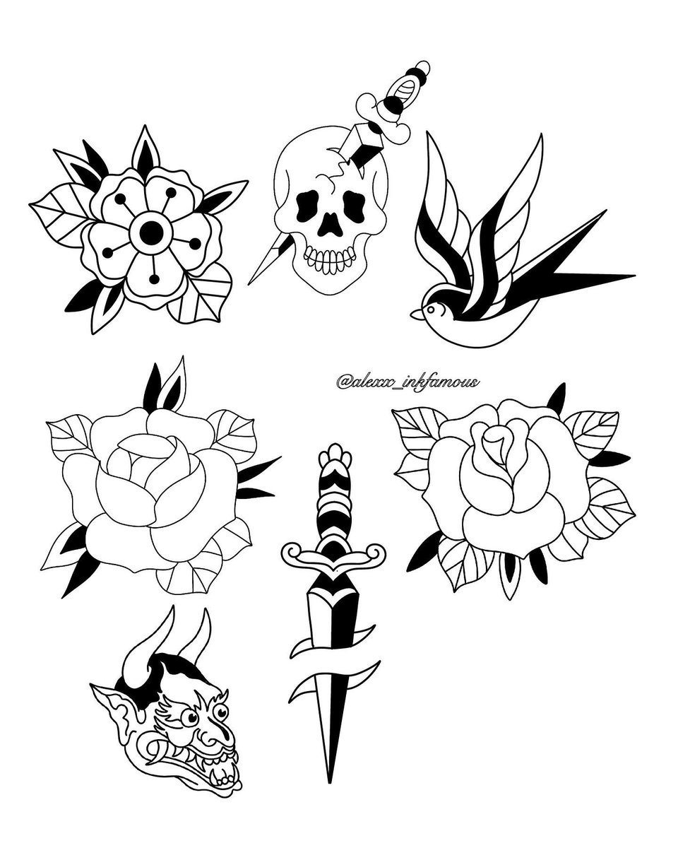 alexdeleonV's tweet image. Book an appointment with me. Would like to do any of these 🥺🥺 #tattoo #houstontattoo #tattooapprentice