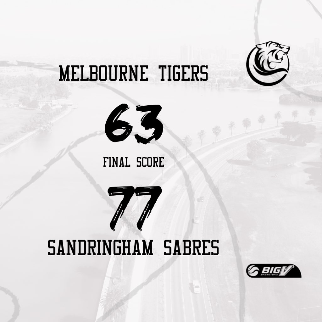 MELB_TIGERS's tweet photo. Tough away loss for our Youth Champ Men. 

@KobeShewry6 top scored for the Tigers. 

🐯 https://t.co/Ji8zVoULUl