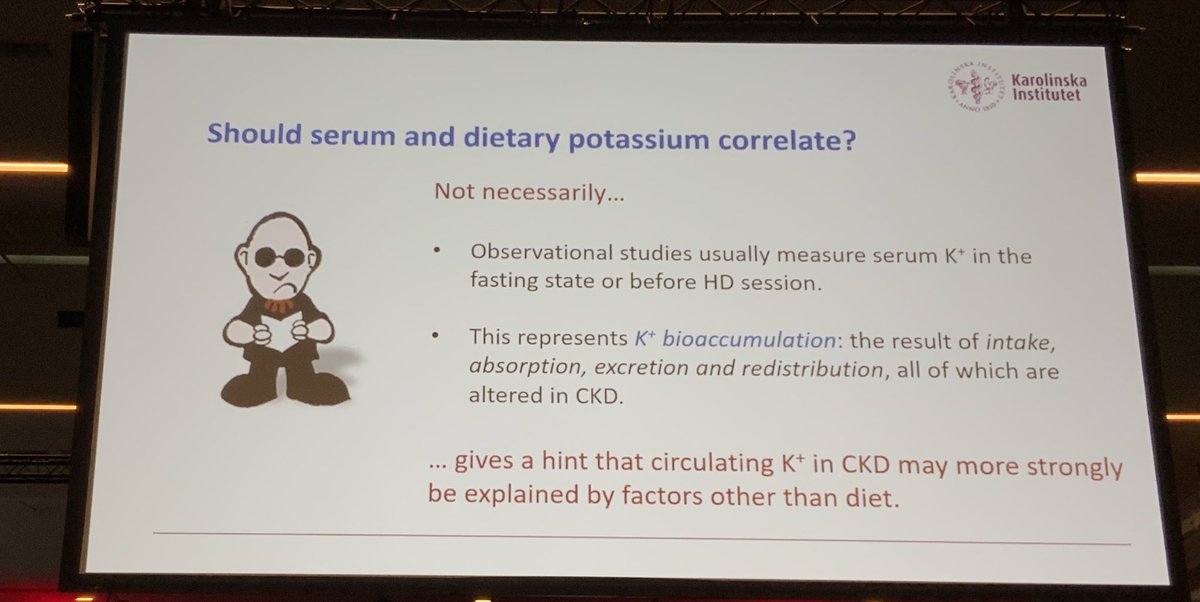 mmvidas's tweet photo. Dietary potassium and potassium levels by @jjcarrero1 
Postprandial HyperK can be a problematic but its only temporary
#ERA22 #MADRIDera #ELECTROera22 #potasio #hiperK @ERAkidney https://t.co/Ad3Q6yifho