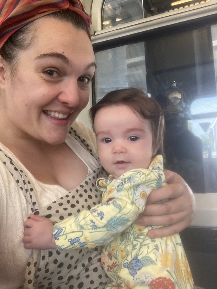 EquityWomen's tweet photo. Today at @EquityUK #EquityARC in Leeds our Vice Chair of @EquityWomen @JenLGreenwood will move our motion on intimacy direction & coordination in drama schools! And she’ll be bringing her 4 month old baby Matilda as an honorary committee member #minifeminist @intimacystg_scr https://t.co/7UCokXdab7