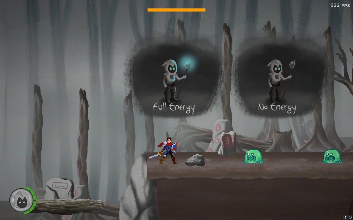 NovaStudio14's tweet image. Opinions guys! Please tell us what you think about the GAIA's health bar! It changes expressions depending on the amount of health points she has!

#indiegame #indiedev #conceptart #screenshotsaturday #gamedev