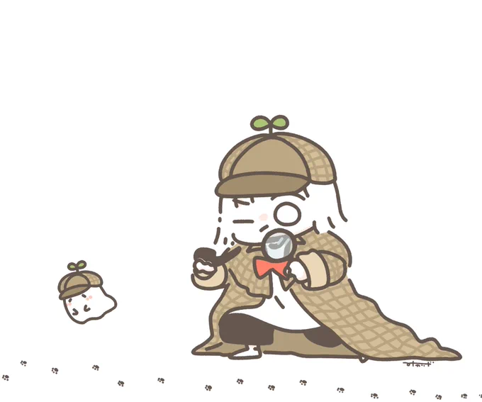 ふたば探偵きまま
#探偵の日 