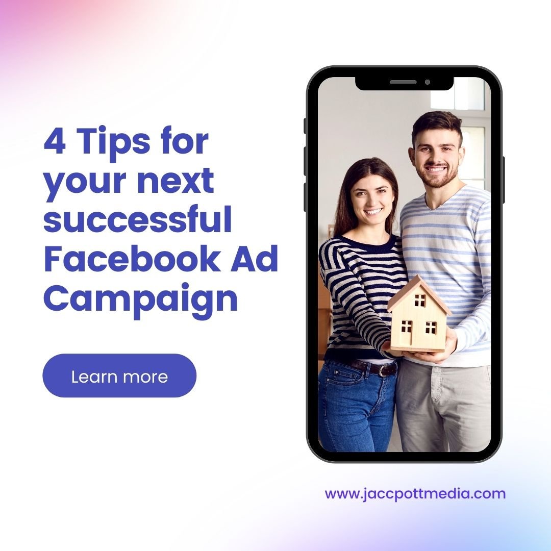 JaccpottMedia's tweet photo. 4 Tips for your next successful Facebook Ad Campaign:
Use Automatic Placements
Always use Campaign Budget Optimization
Be clear about the ad objectives
Give Discounts
#facebookads #tips #tip #facebooktip #facebookadstips #facebookadsexpert #facebookadsmanager https://t.co/VdwkamLmVB