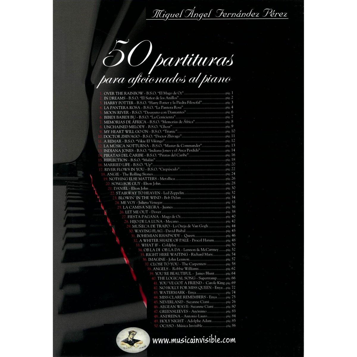 Vols gaudir tocant al piano les teves cançons preferides? Bandes sonores de pel·lícules, temes de pop-rock nacional i internacional i altres clàssics t'esperen en aquesta col·lecció assequible "para aficionados al piano" (8 volums).
#pianocover #pianista