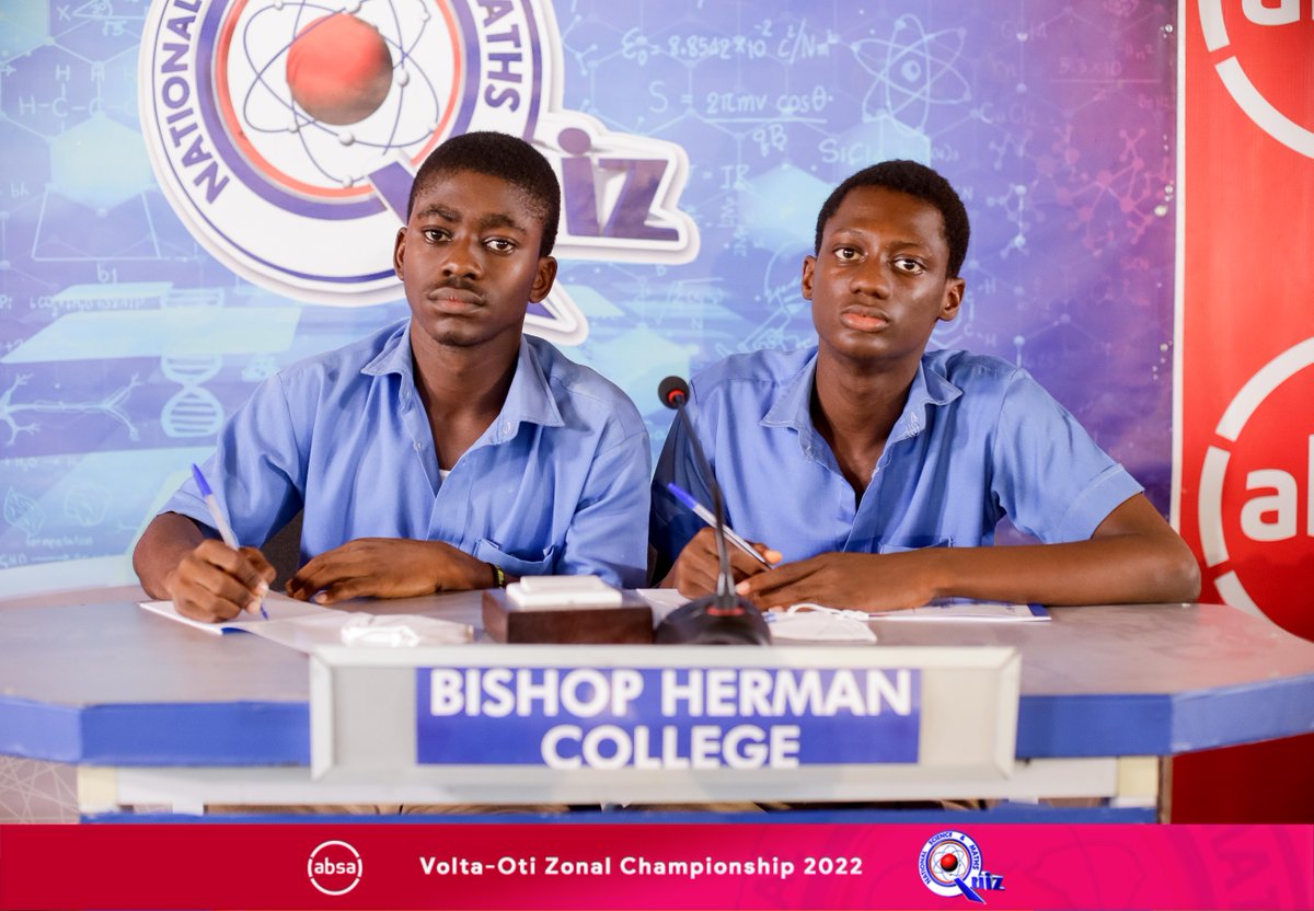 NSMQGhana's tweet photo. Volta-Oti Championship - Semifinal 1

Meet the contestants

Bishop Herman College
Anlo SHS
St. Paul’s SHS

@AbsaGhana #AbsaZonalChamps

#NSMQ2022 #Primetime https://t.co/V90T7AtOqm